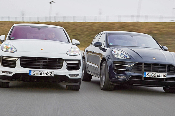 Compara un Porsche Cayenne și un Porsche Macan