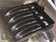 Ford Transit 2014- Capace manere cu banda neagra (4 buc, ABS) foto 7