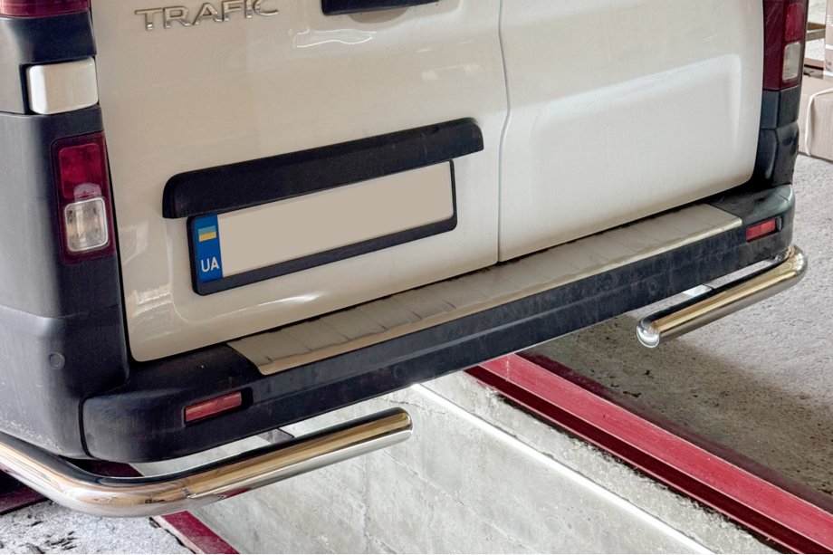 Fiat Talento 2016- Coltare spate (2 buc, inox) Image