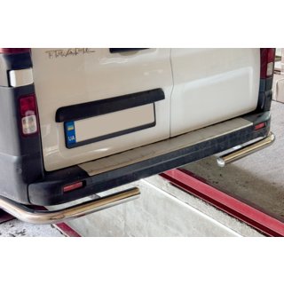 Coltare spate (2 buc, inox) foto 1
