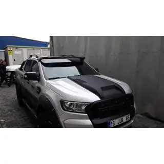 Viziera parbriz LED V1 Ford Ranger 2011–2022 foto 2