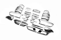 Ford Ranger 2011–2022 Set ornamente 2015+ (Chrome ABS) foto 1