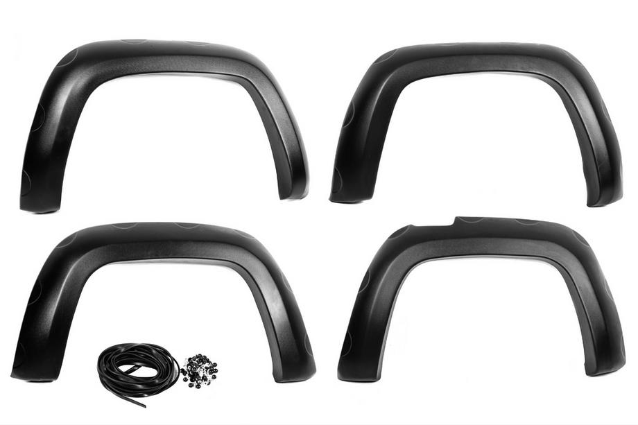 Volkswagen Amarok 2010-2022 Extensii aripi EuroCap (ABS, negre) Image