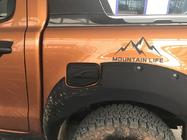 Ford Ranger 2011–2022 Extensii aripi roti (pe suruburi) foto 8