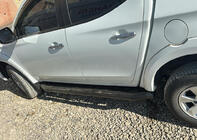 Mitsubishi L200 2015-2024 Praguri Laterale Amazon Black (2 buc, negre) foto 4