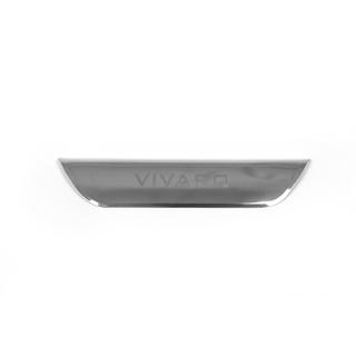 Ornament cromat deasupra placutei de inmatriculare (inferior, inox) Opel Vivaro 2001–2015 foto 4