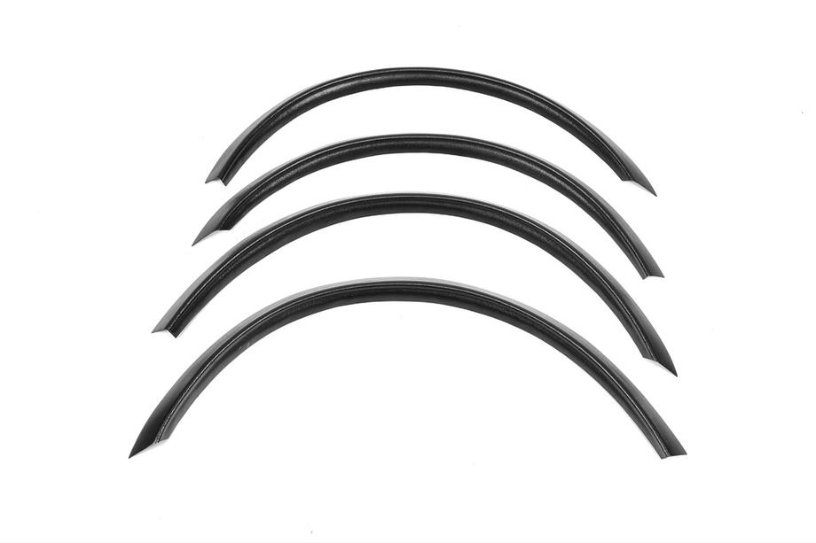 Audi A6 C4 1994–1997 Extensii aripi (4 buc, negre) Plastic ABS Foto 4