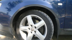 Audi A6 C5 1997-2001 Extensii aripi (4 buc, negre) foto 2