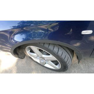 Extensii aripi (4 buc, negre) Audi A6 C5 1997-2001 foto 3
