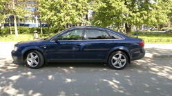 Audi A6 C5 2001-2004 Extensii aripi (4 buc, negre) foto 2
