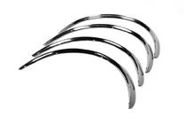 Audi A4 B6 2000-2004 Extensii aripi (4 buc, inox) foto 3