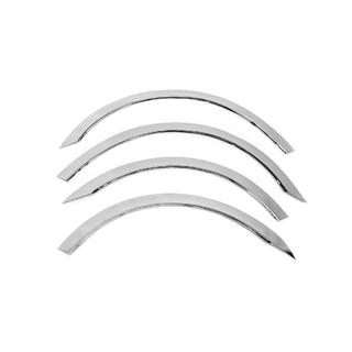 Extensii aripi (4 buc, inox) BMW 5 Series E60/E61 2003-2010 foto 2