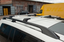 Nissan Qashqai 2007-2010 Bare portbagaj pentru bare longitudinale fara incuietoare Flybar V1 (2 buc) foto 1