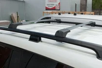 Porsche Cayenne 2003–2010 Bare portbagaj pentru bare longitudinale fara incuietoare Flybar V1 (2 buc) pana la 140 cm, Gri foto 15