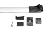 Renault Trafic 2015- Bare portbagaj pentru railings fara incuietoare (2 buc) Negru foto 6