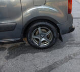 Citroen Berlingo 2008-2018 Extensii aripi (4 buc, negre) 1 Usa Laterala, Plastic foto 2