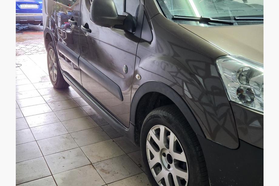 Citroen Berlingo 2008-2018 Extensii aripi (4 buc, negre) 1 Usa Laterala, Metal Foto 9