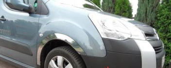 Citroen Berlingo 2008-2018 Ornamente aripi inox (4 buc) foto 9