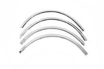 Renault Sandero 2007-2013 Extensii aripi (4 buc, inox) foto 2