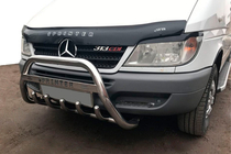 Mercedes Sprinter W901/902/903/904/905 1995–2006 Bullbar WT004 (Inox) foto 5