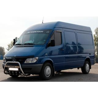 Bullbar WT004 (Inox) Mercedes Sprinter W901/902/903/904/905 1995–2006 foto 2