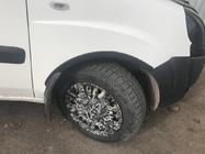 Fiat Doblo I 2005-2010 Extensii aripi (4 buc, negre) foto 2