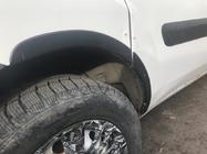 Fiat Doblo I 2005-2010 Extensii aripi (4 buc, negre) foto 3