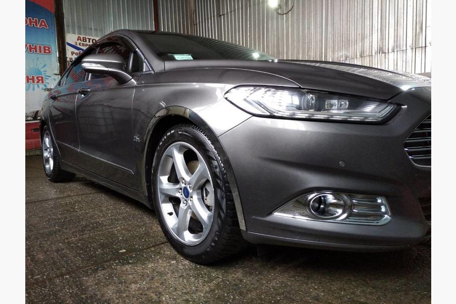 Ford Mondeo 2014-2022 Ornamente pentru aripi / pasaje roti (Liftback, 4 buc., inox) Foto 9