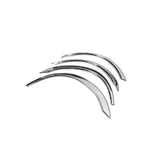 Extensii aripi / arcuri roti (2006-2014, ampatament scurt, 4 buc, inox) foto 2