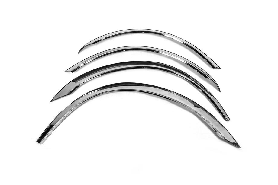 Ford Transit 2000–2014 Extensii aripi / arcuri roti (2006-2014, ampatament scurt, 4 buc, inox) Image