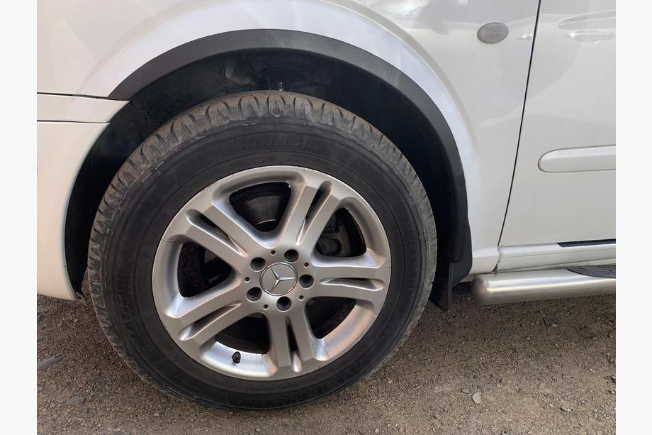 Mercedes Vito W639 2004-2014 Extensii aripi (4 buc, negre) Foto 3