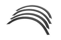 Mercedes E-class W210 1995-2002 Extensii aripi (4 buc, negre) foto 4