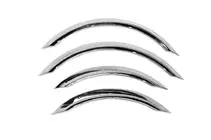 Mercedes C-class W202 1993-2001 Extensii aripi (4 buc, inox) foto 2