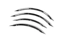 Mercedes C-class W202 1993-2001 Extensii aripi (4 buc, inox) foto 3