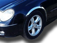 Mercedes CLK W208 1997-2002 Extensii aripi (4 buc, inox) foto 9