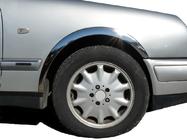 Mercedes E-class W210 1995-2002 Extensii aripi (4 buc, inox) foto 2