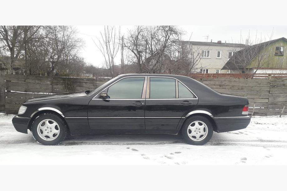 Mercedes S-class W140 1991-1998 Ornamente aripa (Short/Long, 4 buc, otel inoxidabil) Foto 2