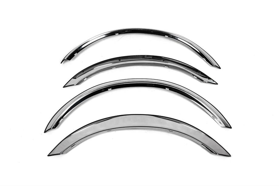 Mercedes S-class W140 1991-1998 Ornamente aripa (Short/Long, 4 buc, otel inoxidabil) Foto 3