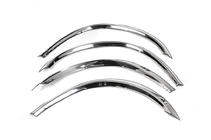 Mercedes ML W163 1997-2005 Extensii aripi (4 buc, inox) foto 2