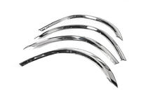 Mercedes ML W163 1997-2005 Extensii aripi (4 buc, inox) foto 3