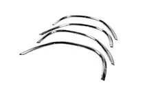 Mercedes W114/115 1967-1976 Extensii aripi (4 buc, inox) foto 2