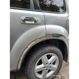 Extensii aripi (4 buc, inox) Nissan X-trail T30 2002-2007 foto 2