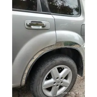 Extensii aripi (4 buc, inox) Nissan X-trail T30 2002-2007 foto 2