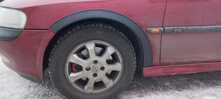 Opel Vectra B 1995-2002 Extensii aripi (4 buc, negre) foto 3