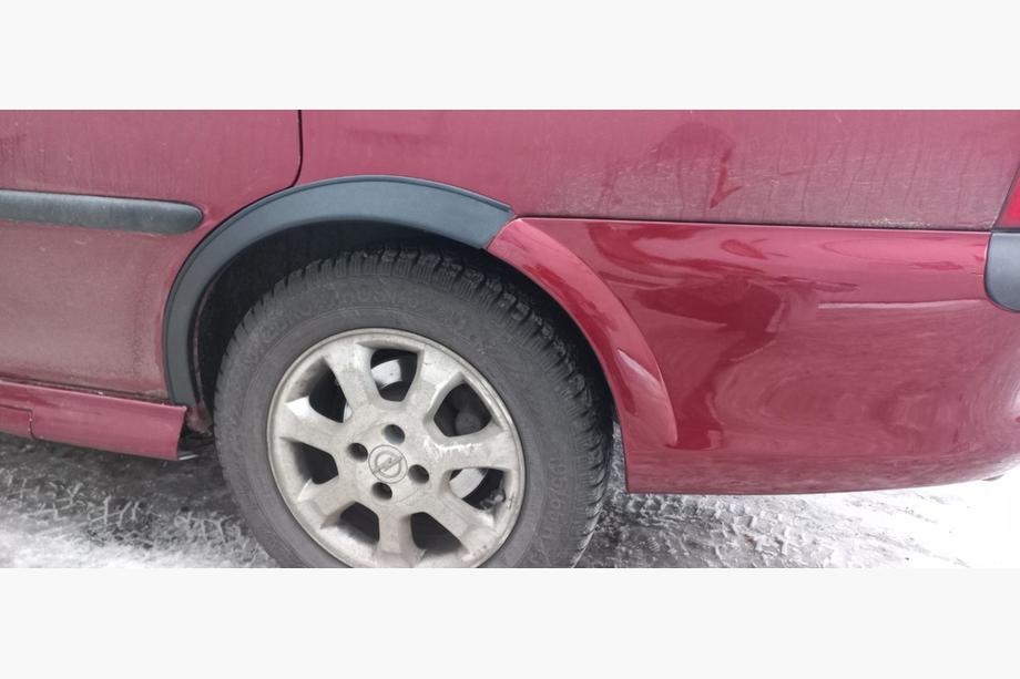 Opel Vectra B 1995-2002 Extensii aripi (4 buc, negre) Foto 4