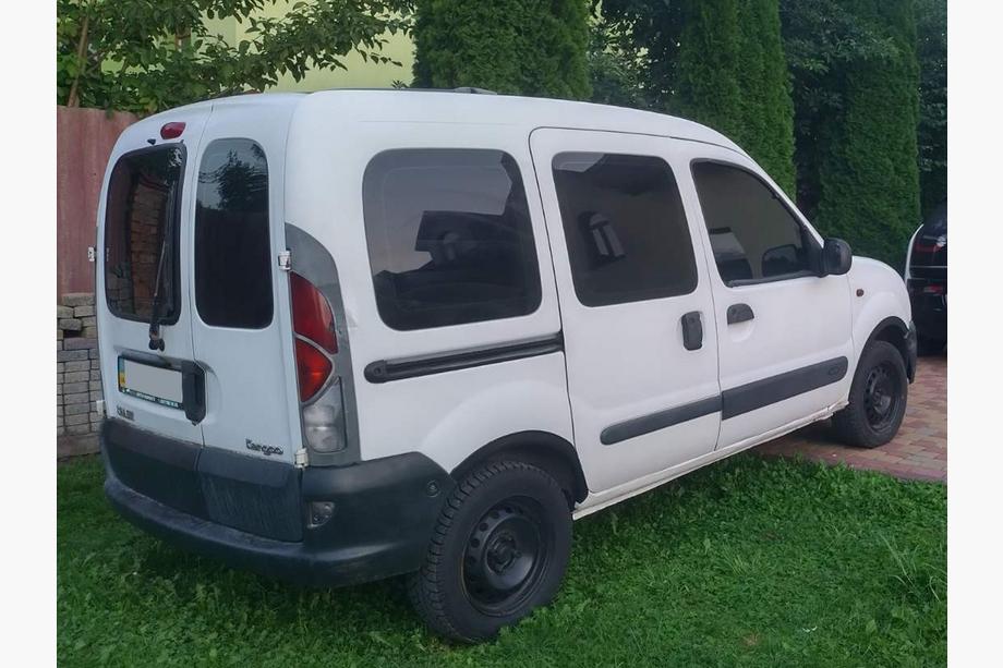 Renault Kangoo 1998-2008 Extensii aripi (4 buc, negre) Plastic Foto 4