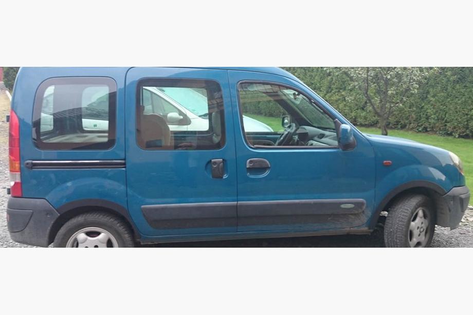 Renault Kangoo 1998-2008 Extensii aripi (4 buc, negre) Plastic Foto 3