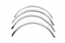 Renault Scenic/Grand 2003-2009 Extensii aripi (4 buc, inox) foto 1
