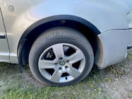 Skoda Superb 2001-2009 Extensii aripi (4 buc, negre) foto 2