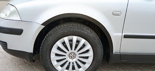 Volkswagen Passat B5 1997-2005 Extensii aripi (4 buc, negre) foto 1